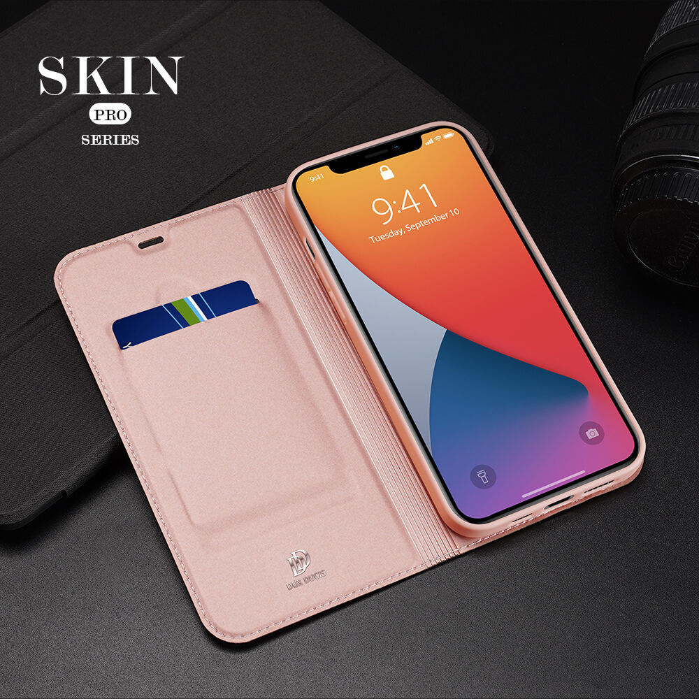 DUX DUCIS flip ovitek za iPhone 12 Pro Max - črna