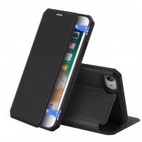 DUX DUCIS flip ovitek za iPhone 7/8/SE (2020) - črna