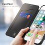 DUX DUCIS flip ovitek za iPhone 7/8/SE (2020) - črna