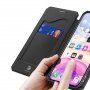 Dux Ducis ovitek z etuijem za kartice za iPhone 11 - črna