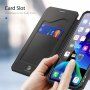 Dux Ducis ovitek z etuijem za kartice za iPhone 11 Pro Max - črna