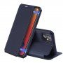 DUX DUCIS flip ovitek za iPhone 12 / 12 Pro - temno modra