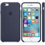 Originalna silikonska prevleka za Apple iPhone 6S Plus - polnočno modro