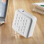 Silikonski luknjasti zaščitni ovitek za adapter 85W / 87W - bela