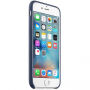 Ovitek iz pravega usnja za Apple iPhone 6S - polnočno modro