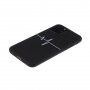 Ovitek EKG krivulja iz mehke plastike za iPhone 11 Pro Max - črna