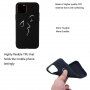 Ovitek EKG krivulja iz mehke plastike za iPhone 11 Pro Max - črna