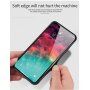 Pokrijte s steklenim hrbtom za iPhone X / XS - barvna meglica