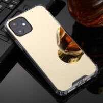 Zrcalni ovitek za iPhone 11 Pro Max - zlati