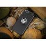 Ovitek z kovinskim stojalom primernim za magnetno držalo za iPhone 5 / 5S / SE (2016) - rdeče
