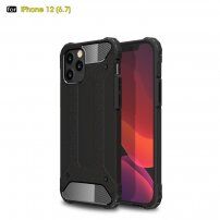 Odporen Armor pokrov iPhone 12 Pro Max - črna