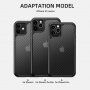 Ipaky polprozoren ovitek odporen proti udarcem z vzorcem iz karbonskih vlaken za iPhone 11 Pro - črna