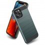 Trpežen ovitek za iPhone 12 mini - brušena tekstura - temno modra