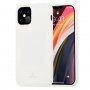 Goospery sijoč ovitek iz mehke plastike za iPhone 12 Pro Max - bela