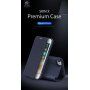Dux Ducis ovitek z etuijem za kartice za iPhone 7/8/SE (2020) - črna