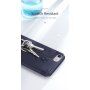 Dux Ducis ovitek z etuijem za kartice za iPhone 7/8/SE (2020) - črna