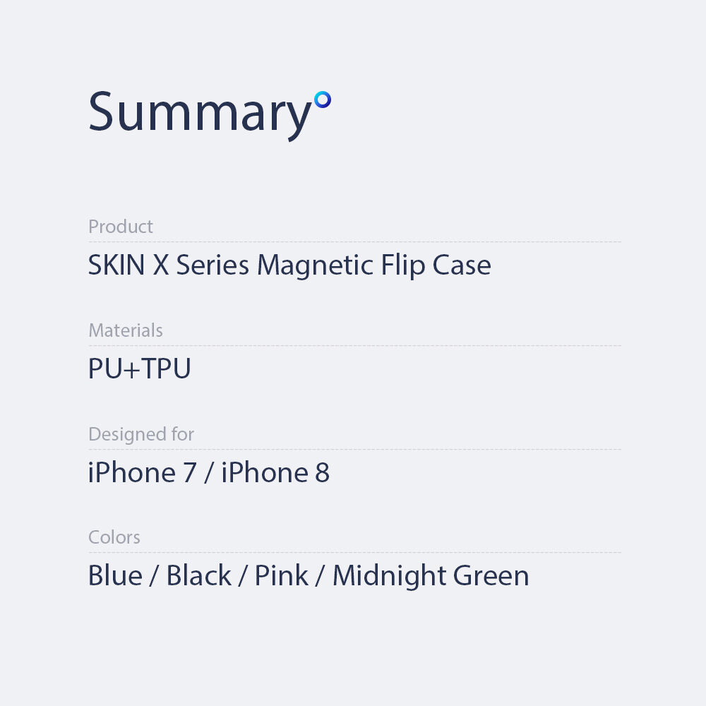 Dux Ducis ovitek z etuijem za kartice za iPhone 7/8/SE (2020) - črna