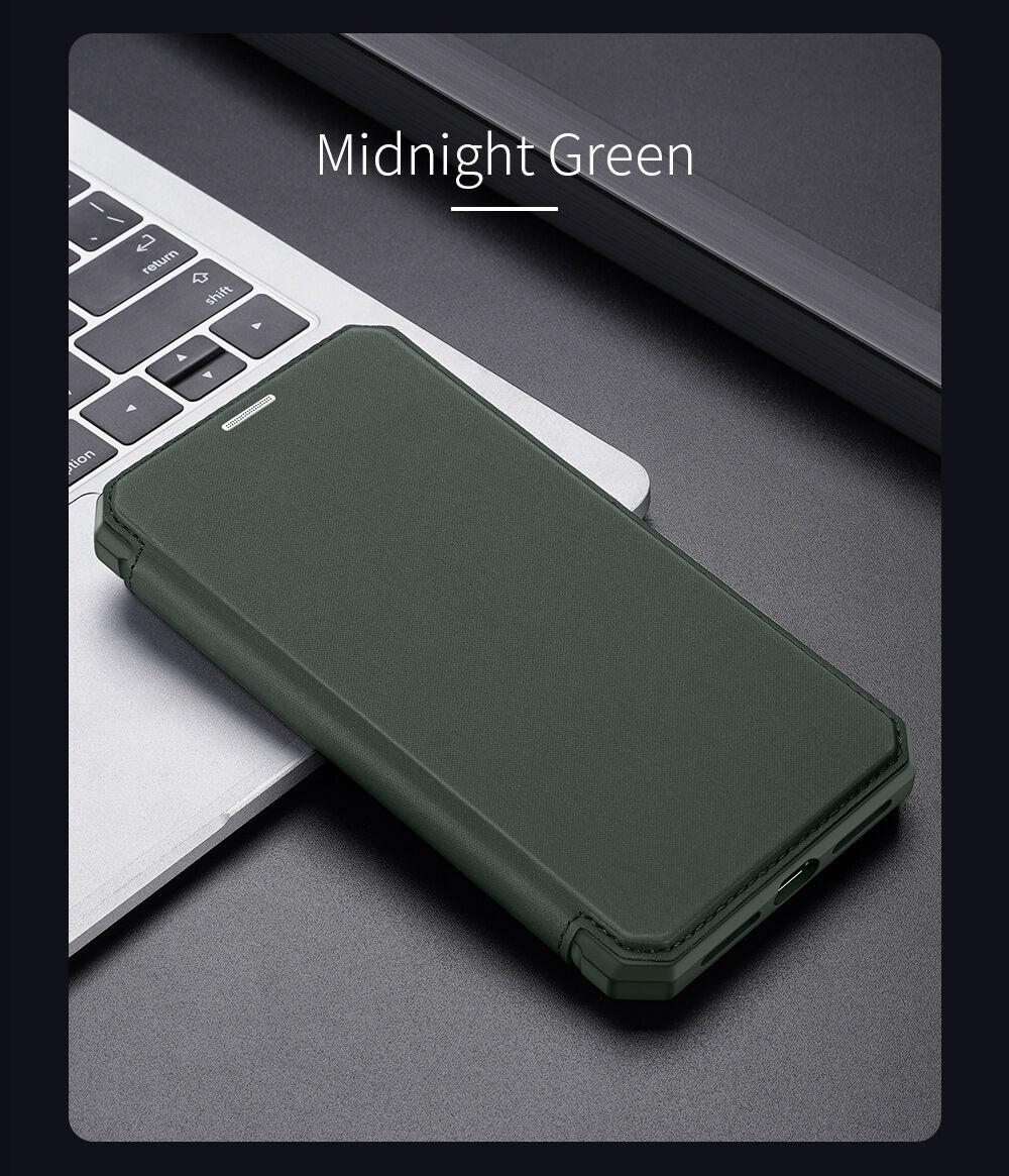 Dux Ducis ovitek z etuijem za kartice za iPhone 7/8/SE (2020) - črna