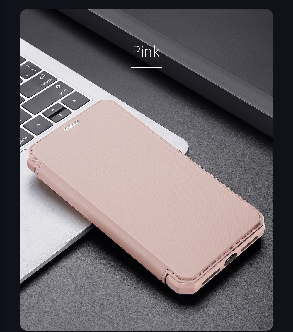 Dux Ducis ovitek z etuijem za kartice za iPhone 7/8/SE (2020) - črna