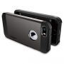 Spigen Armor trpežna tanka prevleka za Apple iPhone SE (2016) / 5S - kovinska skrilavca