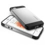 Spigen tanka zaščitna prevleka za Apple iPhone SE (2016) / 5S - srebro