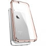Spigen ultra tanka trpežna prevleka Apple iPhone SE (2016) / 5S - prozorna z roza okvirjem