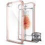 Spigen Crystal Shell zaščitni polikarbonatni pokrov za Apple iPhone SE (2016) / 5S - jasno roza