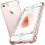 Spigen Crystal Shell zaščitni polikarbonatni pokrov za Apple iPhone SE (2016) / 5S - jasno roza