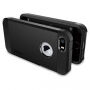Spigen Armor trpežna tanka prevleka za Apple iPhone SE (2016) / 5S - črna