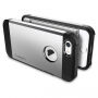 Spigen Armor trpežna tanka prevleka za Apple iPhone SE (2016) / 5S - srebro