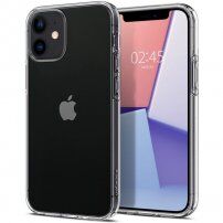 Spigen Crystal Flex ovitek za iPhone 12 mini - pregleden