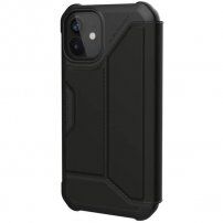 UAG Metropolis SATN flip etui za iPhone 12 mini - črna