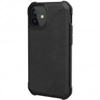 UAG Metropolis LT LTHR flip etui za iPhone 12 mini - črna