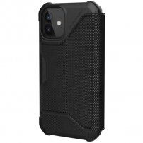 UAG Metropolis FIBR flip etui za iPhone 12 mini - črna