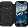 Nomad Folio usnjeni flip etui za iPhone 12 mini - črna
