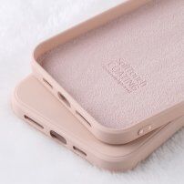 X-Level gladek silikonski ovitek za iPhone 12 Pro Max - peščeno roza