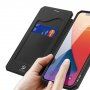 Dux Ducis ovitek z etuijem za kartice za iPhone 12 mini - črna