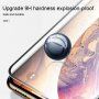 Kaljeno steklo 3D za iPhone 12 Pro Max - črni okvir