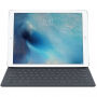 Pristna prevleka pametne tipkovnice s češko tipkovnico za Apple iPad Pro 12,9 "(2017) - siva