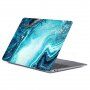 Mat ovitek za MacBook Air 13" (A1932 / A2179 / A2337) - modro-zlati opal