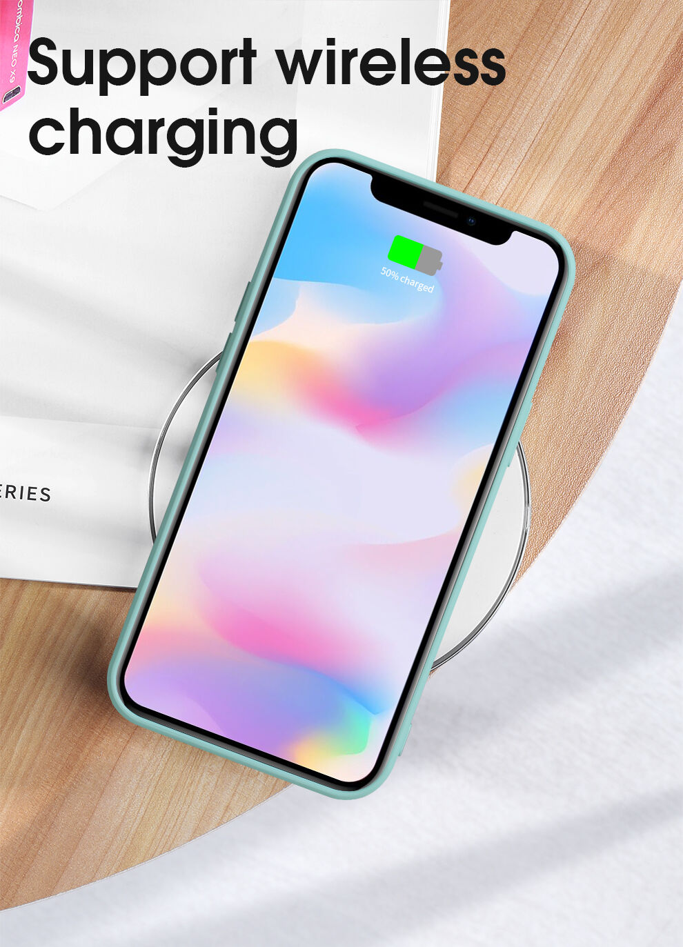 X-Level gladek silikonski ovitek za iPhone 12 Pro Max - rdeče