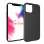 Mat ovitek za iPhone 12 / 12 Pro - črna