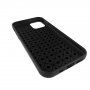 Mat ovitek za iPhone 12 Pro Max - črna