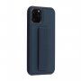 Ovitek z funkcijo stojala / ročaja za iPhone 12 Pro Max - temno modra