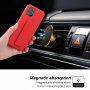 Ovitek z funkcijo stojala / ročaja za iPhone 12 Pro Max - rdeče