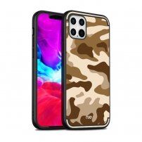 NXE ovitek s kamuflažnim vzorcem za iPhone 12 Pro Max - rjava