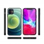 NXE mehki ovitek z motivom barvnih krogov za iPhone 12 mini - zelena