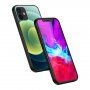 NXE mehki ovitek z motivom barvnih krogov za iPhone 12 mini - zelena