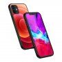 NXE mehki ovitek z motivom barvnih krogov za iPhone 12 / 12 Pro - rdeče