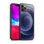 NXE mehki ovitek z motivom barvnih krogov za iPhone 12 Pro Max - temno modra